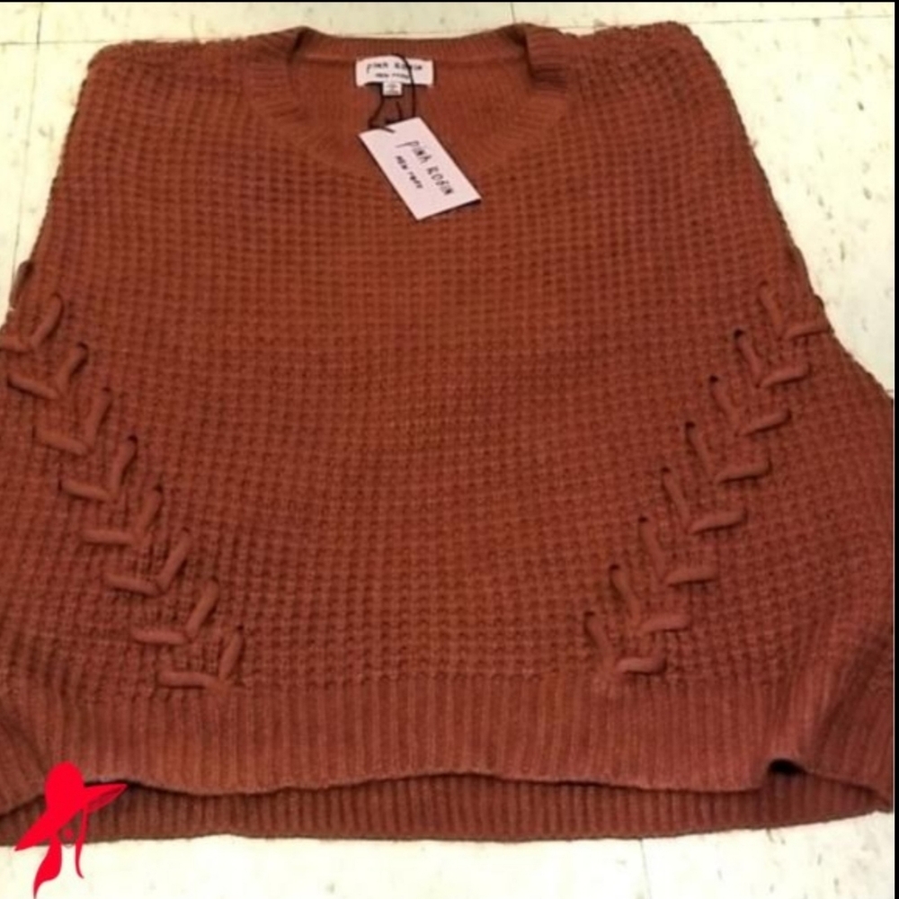 Cozy orange sweater